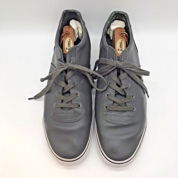 Polo Ralph Lauren Hanford Gray Low Top Lace Up Shoes Men's 15D Fashion Sneakers - Picture 5 of 13